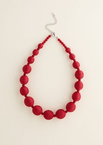 Phase Eight Wrapped Beaded Jewellery Red Australia | SJ6375980